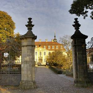 Eingang Schloss Seußlitz